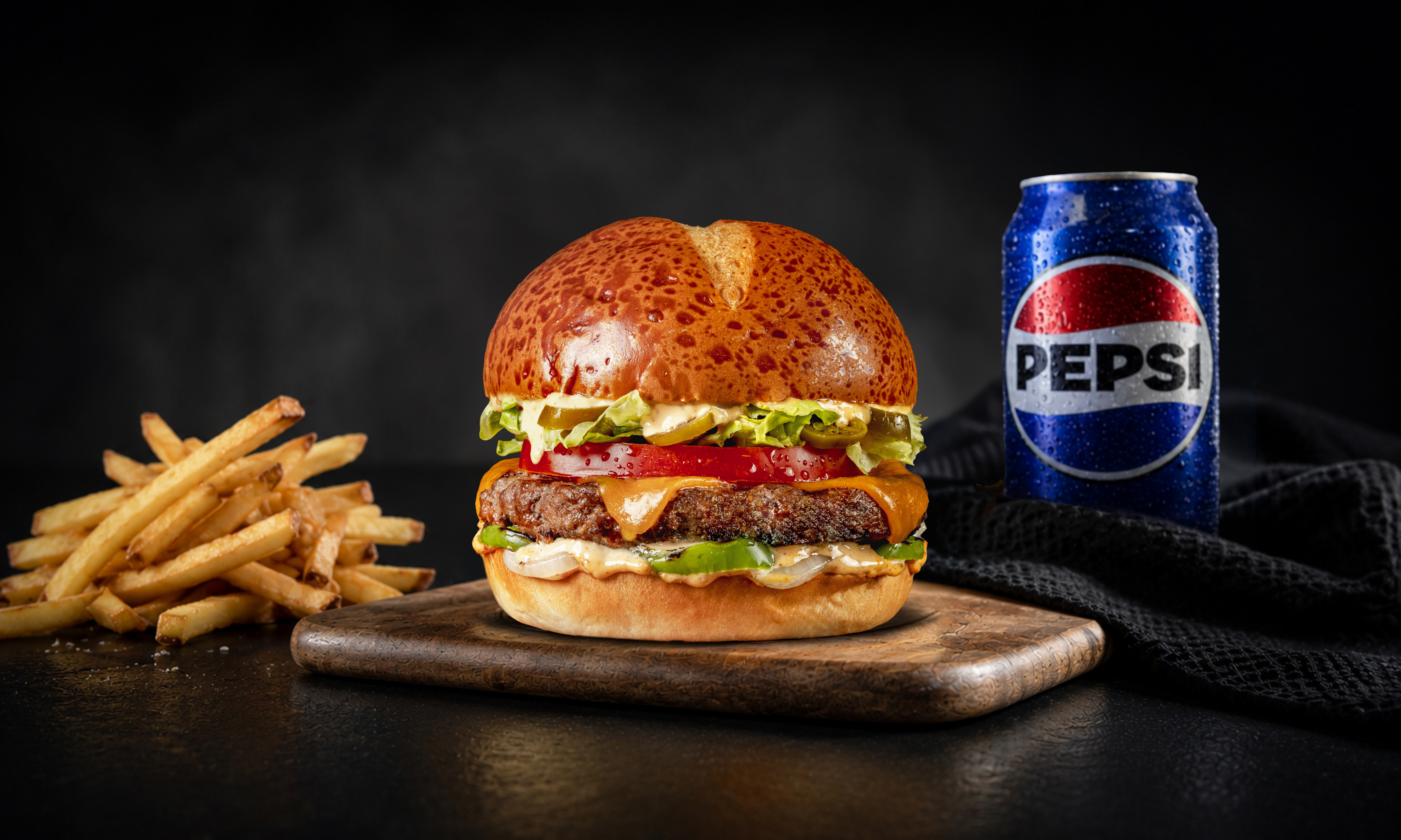 CUBAN BURGER MEAL 